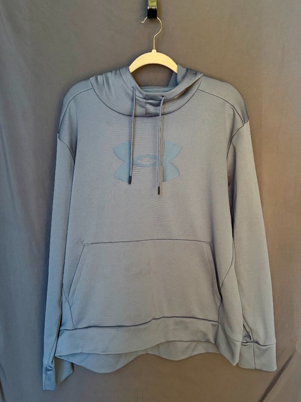 Under Armour Women's Hoodie Sweatshirt XL Blue Long Sleeve